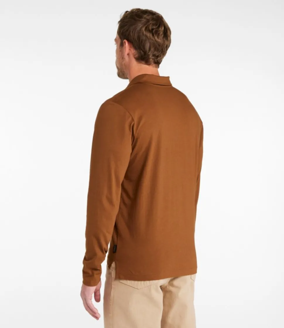 Hot L.L.Bean "Men's Signature Stonecoast Polo, Long-Sleeve"