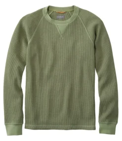 Hot L.L.Bean "Men's Signature Waffle Crew"