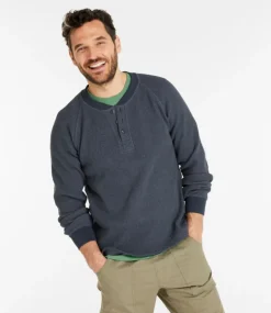 Best Sale L.L.Bean "Men's Signature Waffle Henley"