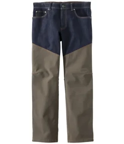 Clearance L.L.Bean "Men's Stretch Briar Jeans" DarkIndigo/DarkAsh