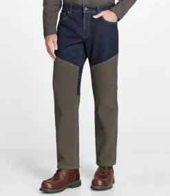 Clearance L.L.Bean "Men's Stretch Briar Jeans" DarkIndigo/DarkAsh