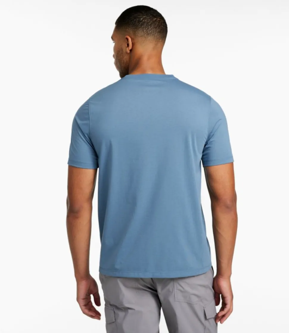 Cheap L.L.Bean "Men's Technical Fishing Graphic Tees, Short-Sleeve"