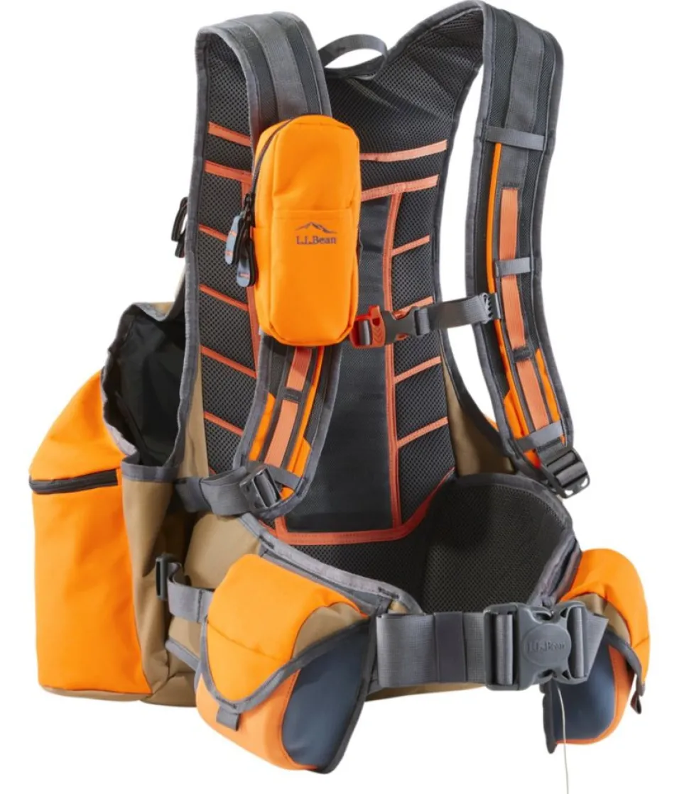 Flash Sale L.L.Bean "Men's Technical Upland Vest Pack" Tan/HunterOrange