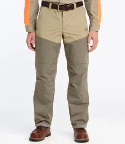 Sale L.L.Bean "Men's Tek Upland Waterproof Briar Pants" Ash/DarkMushroom