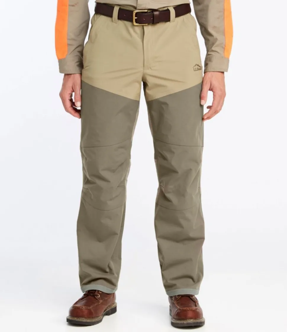 Sale L.L.Bean "Men's Tek Upland Waterproof Briar Pants" Ash/DarkMushroom