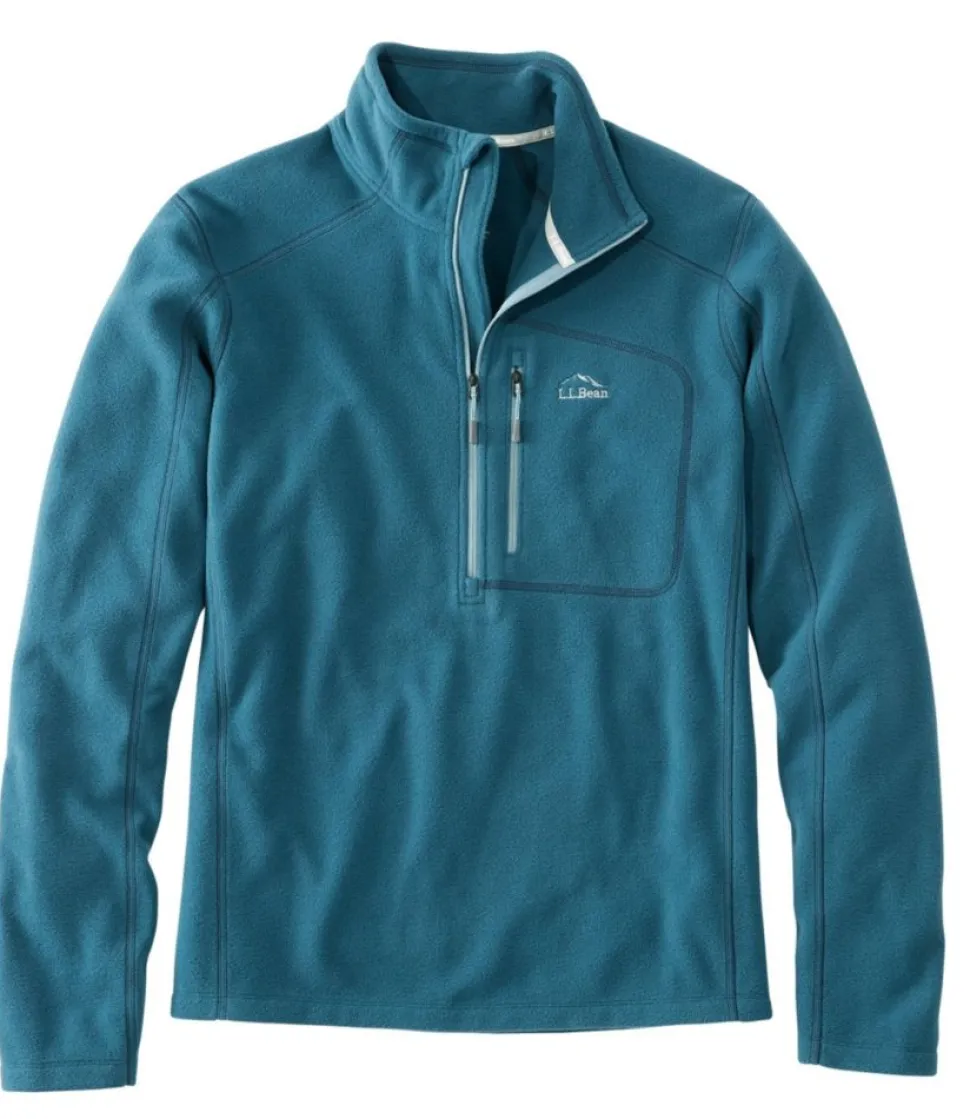 Sale L.L.Bean "Men's Trail Fleece, Quarter-Zip"
