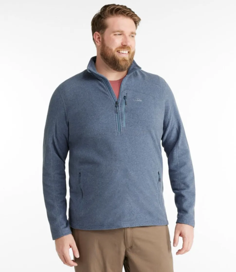 Sale L.L.Bean "Men's Trail Fleece, Quarter-Zip"