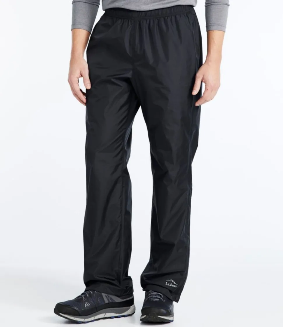 Best Sale L.L.Bean "Men's Trail Model Rain Pants" Black