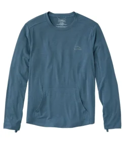 Hot L.L.Bean "Men's Tropicwear Comfort Crew, Long-Sleeve"