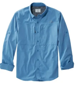 Hot L.L.Bean "Men's Tropicwear Pro Stretch Shirt, Long-Sleeve"