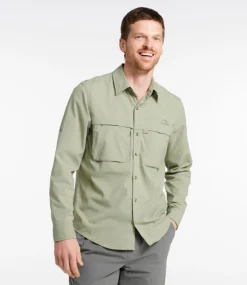 Fashion L.L.Bean "Men's Tropicwear Shirt, Long-Sleeve"