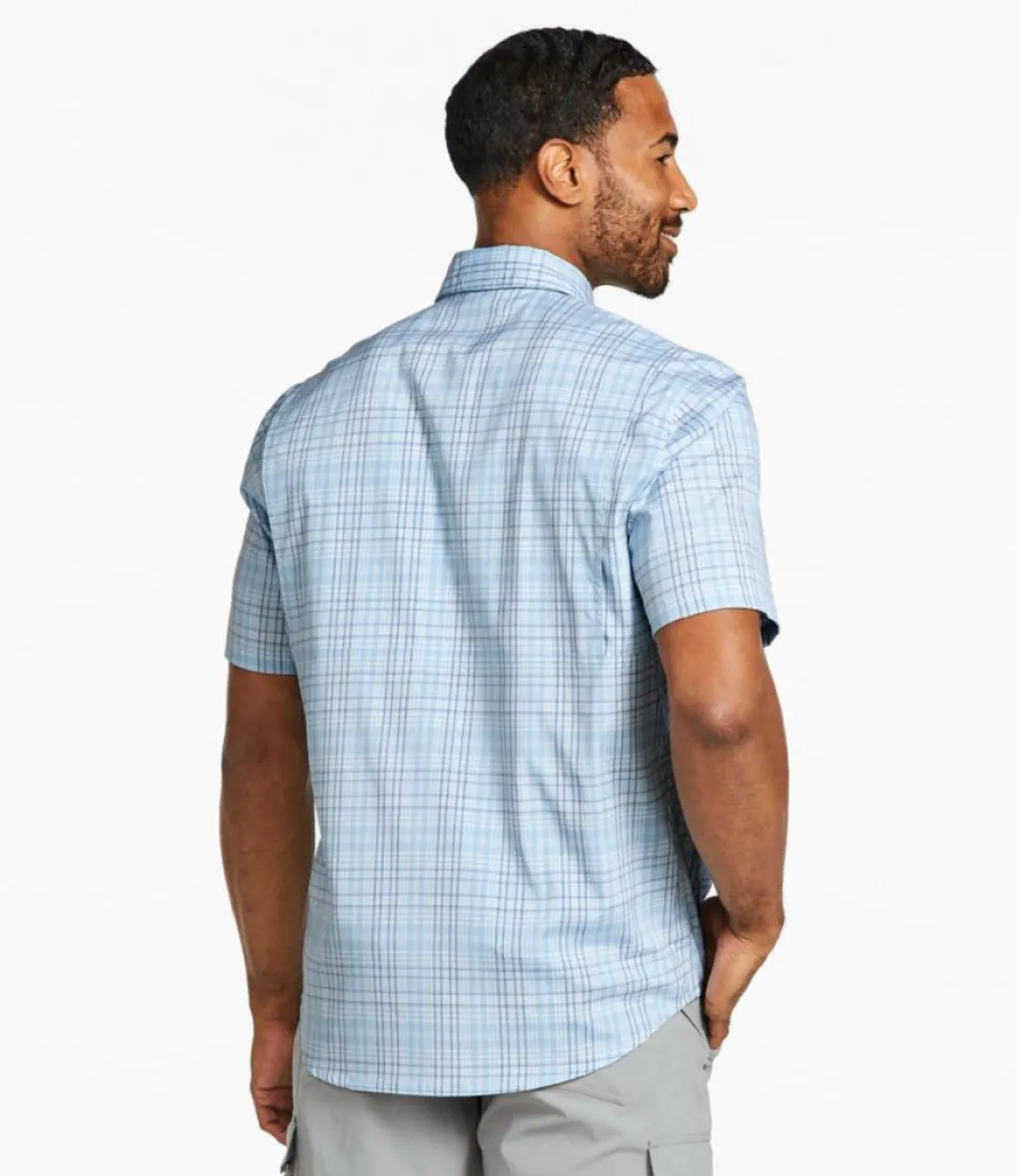 Online L.L.Bean "Men's Tropicwear Shirt, Plaid Short-Sleeve"