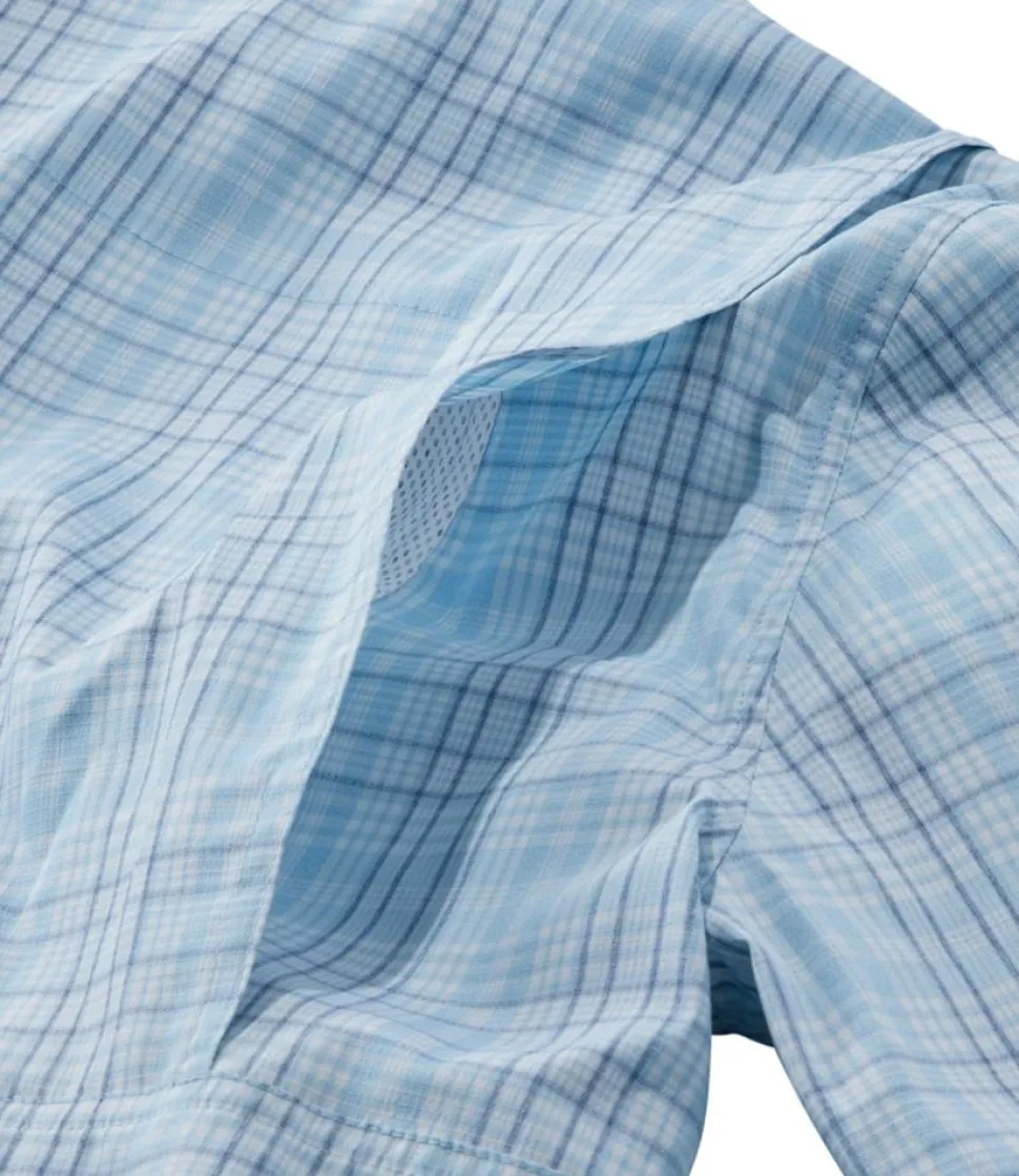 Online L.L.Bean "Men's Tropicwear Shirt, Plaid Short-Sleeve"