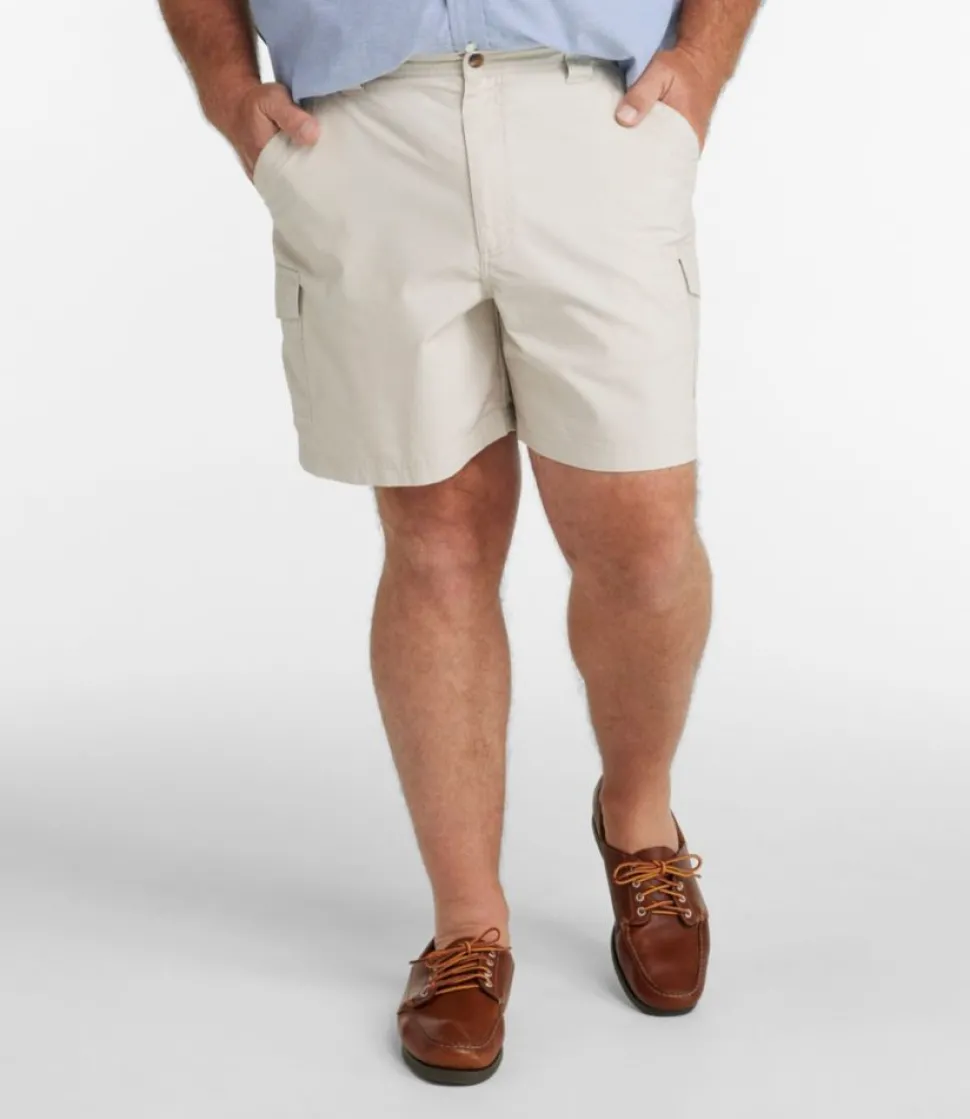 Clearance L.L.Bean "Men's Tropic-Weight Cargo Shorts, Comfort Waist, 6""