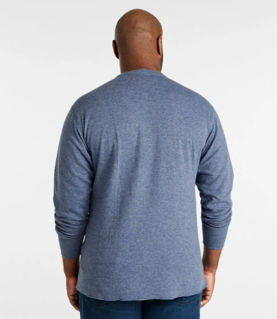 Flash Sale L.L.Bean "Men's Two-Layer River Driver's Shirt®, Traditional Fit Henley"