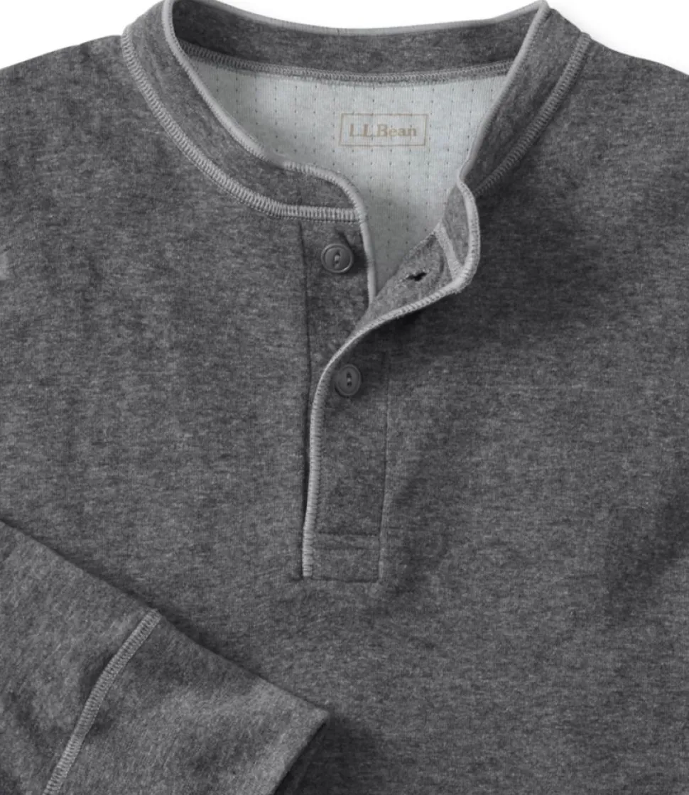 Flash Sale L.L.Bean "Men's Two-Layer River Driver's Shirt®, Traditional Fit Henley"