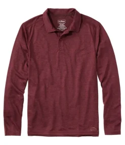 Best Sale L.L.Bean "Men's Ultralight Adventure Polo, Long-Sleeve"