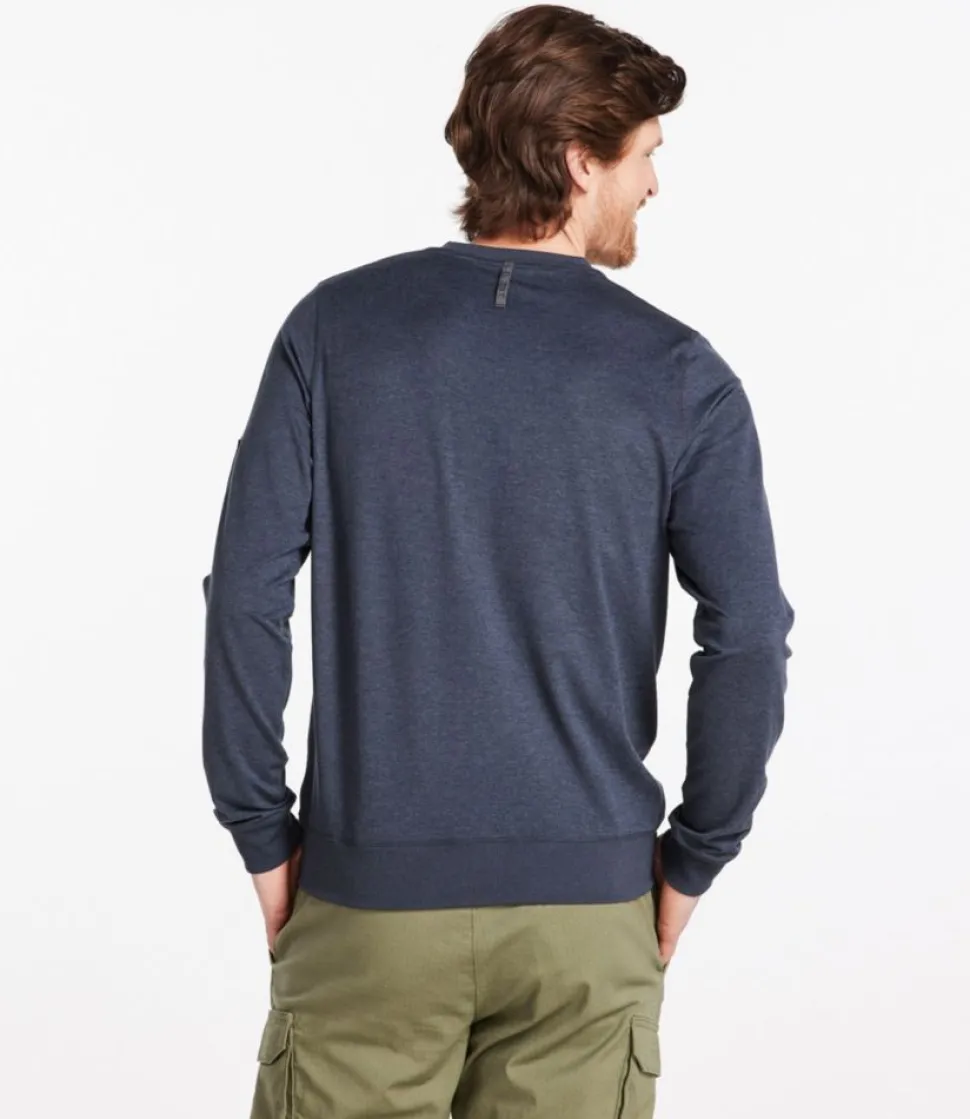 Online L.L.Bean "Men's VentureSoft Crewneck Shirt" AdobeMarl