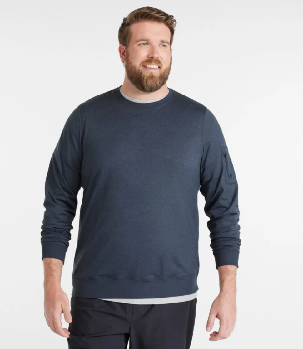 Online L.L.Bean "Men's VentureSoft Crewneck Shirt" AdobeMarl