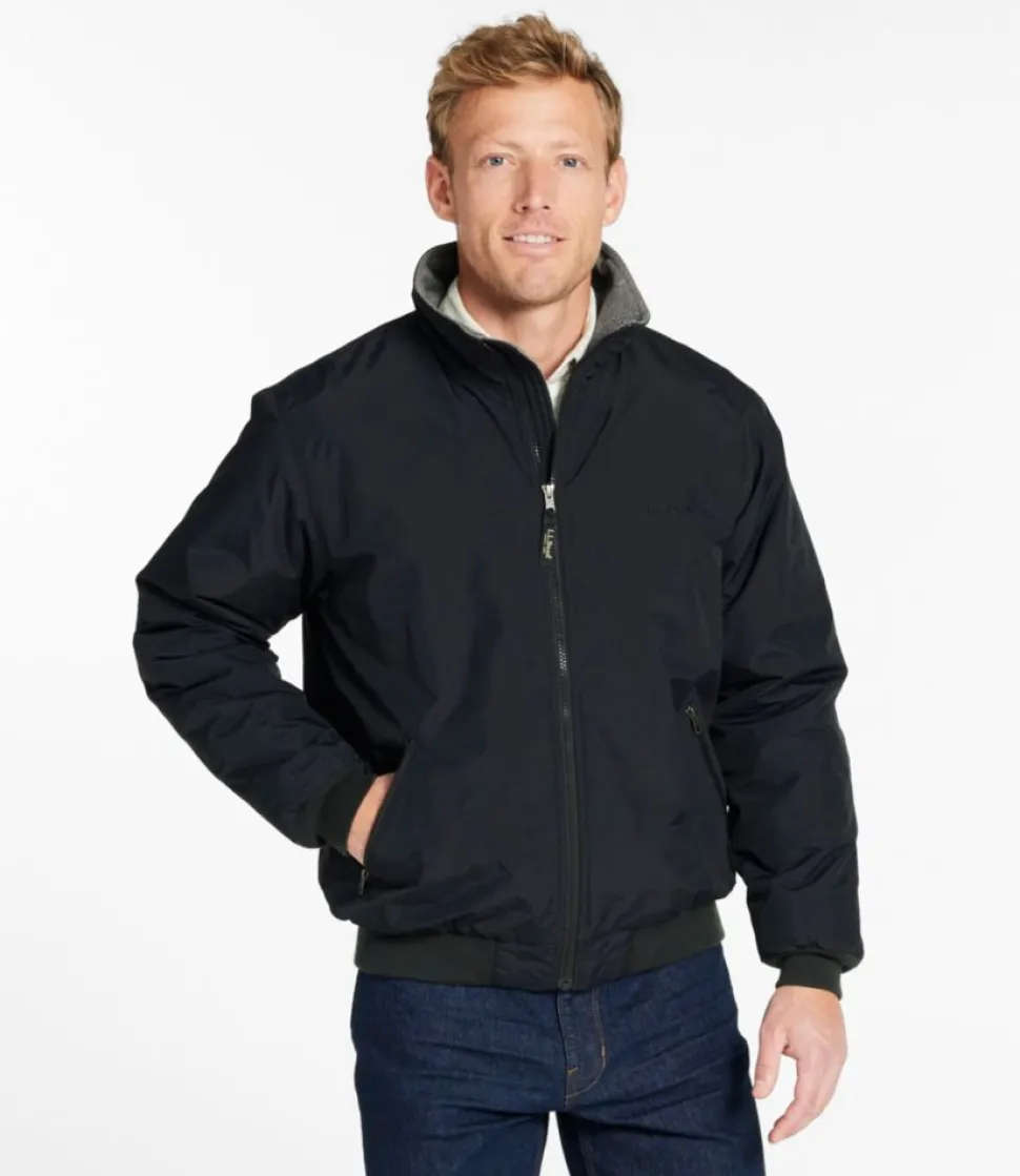 Shop L.L.Bean "Men's Warm-Up Jacket, Fleece Lined"