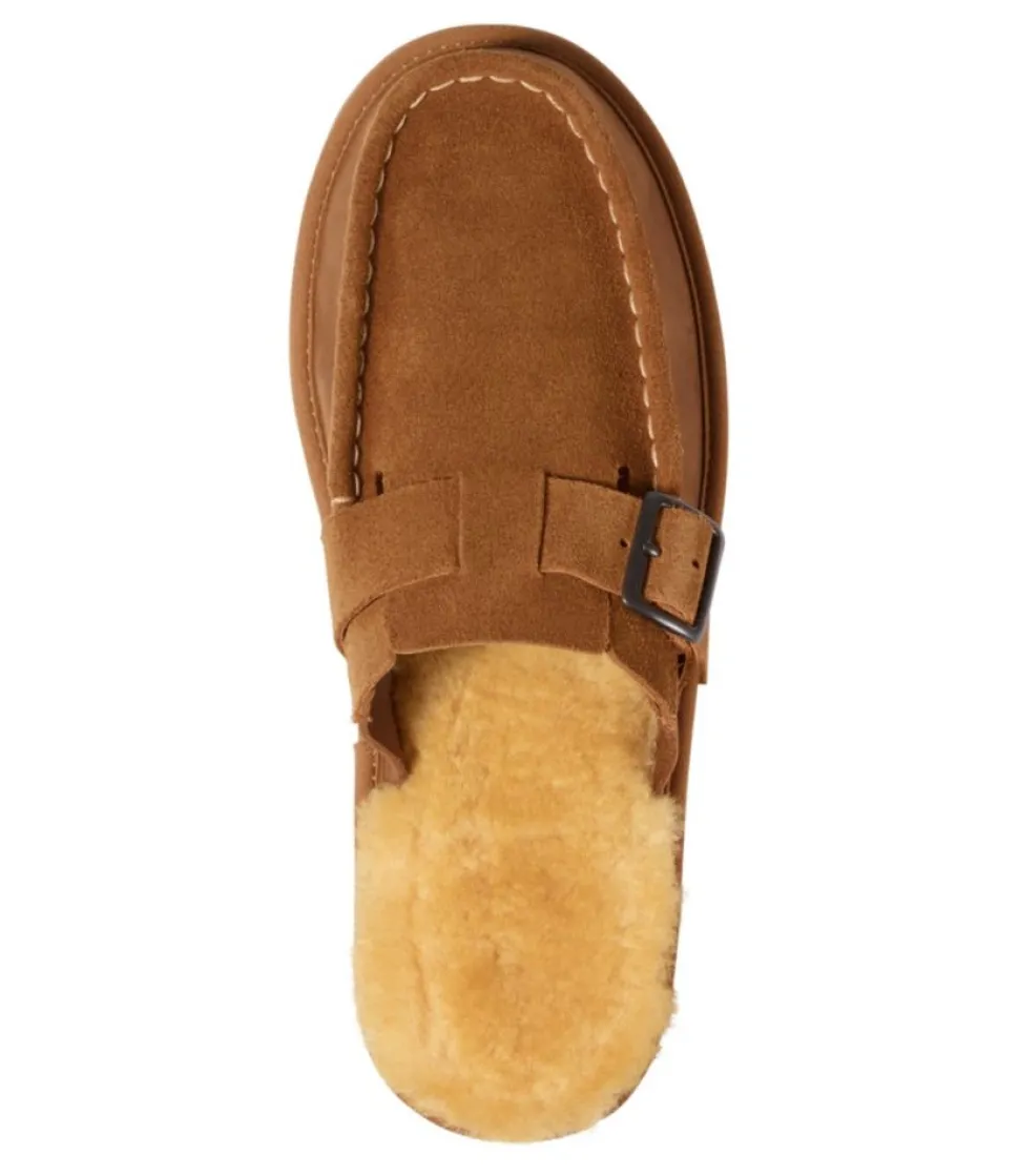 New L.L.Bean "Men's Wicked Good Slipper Scuffs"