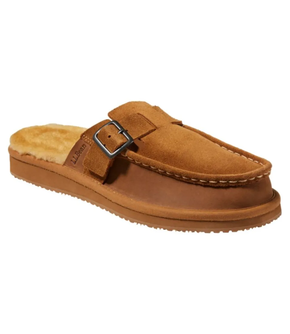 New L.L.Bean "Men's Wicked Good Slipper Scuffs"