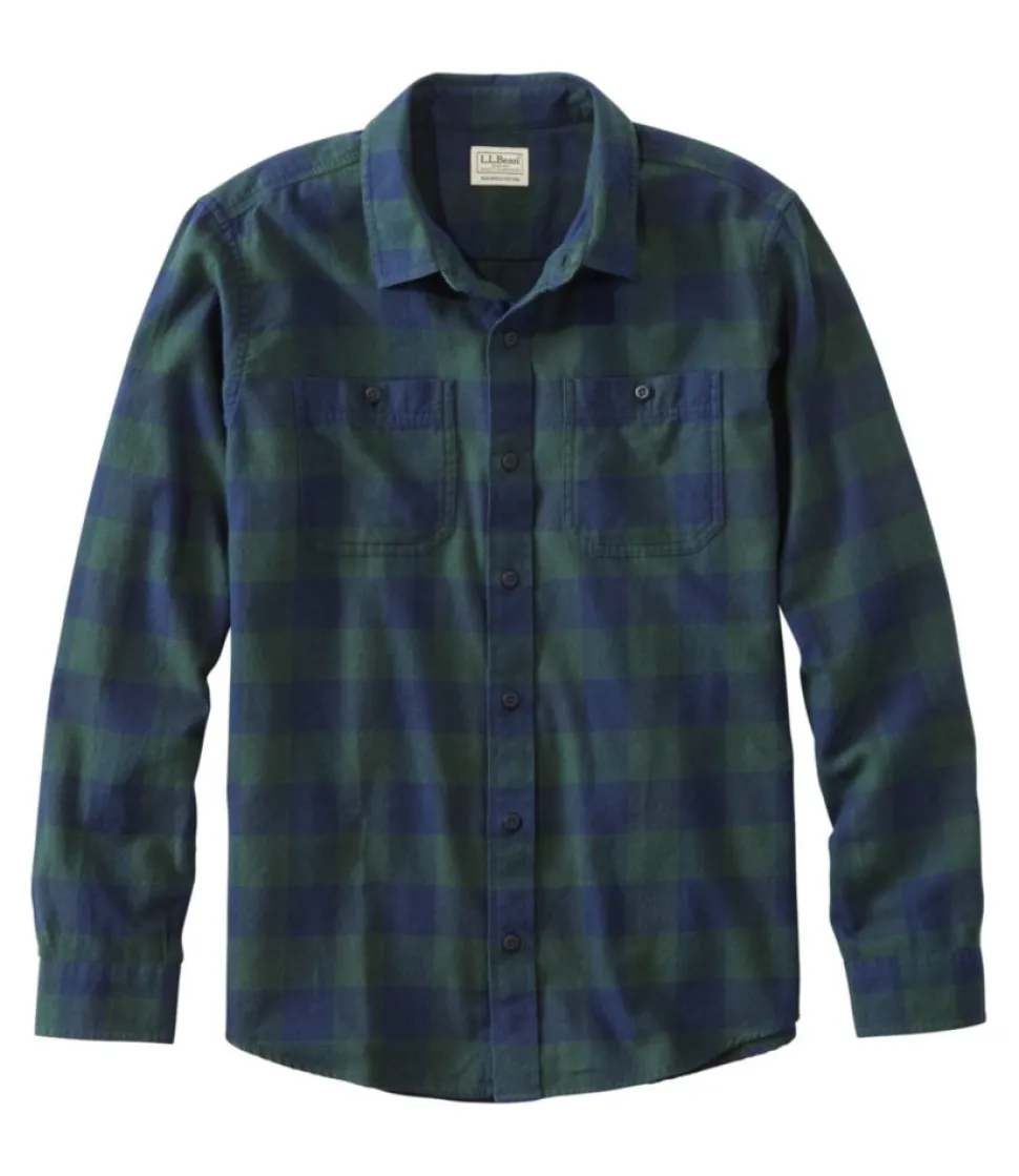 Flash Sale L.L.Bean "Men's Wicked Soft Flannel Shirt, Slightly Fitted Untucked Fit"