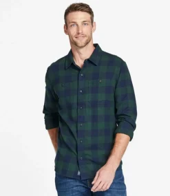Flash Sale L.L.Bean "Men's Wicked Soft Flannel Shirt, Slightly Fitted Untucked Fit"