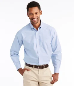 Online L.L.Bean "Men's Wrinkle-Free Classic Oxford Cloth Shirt, Traditional Fit"