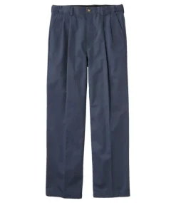 Clearance L.L.Bean "Men's Wrinkle-Free Double L® Chinos, Natural Fit, Hidden Comfort, Pleated"