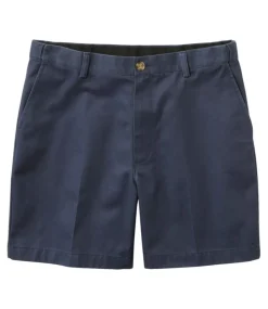 Outlet L.L.Bean "Men's Wrinkle-Free Double L® Chino Shorts, Natural Fit, Hidden Comfort Waist, 6""