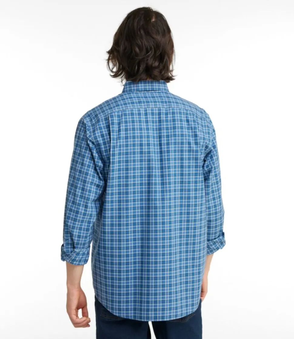 Best Sale L.L.Bean "Men's Wrinkle-Free Kennebunk Sport Shirt, Traditional Fit Check"