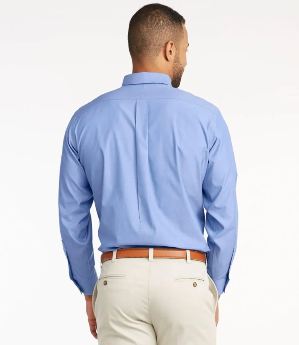 Sale L.L.Bean "Men's Wrinkle-Free Pinpoint Oxford Cloth Shirt, Traditional Fit"