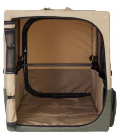 Flash Sale L.L.Bean "Mountain Classic Travel Dog Crate" Sandstone