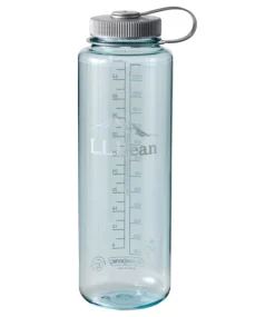 Shop L.L.Bean "Nalgene Sustain Wide Mouth Water Bottle With Logo, 48 oz." SeaFoam