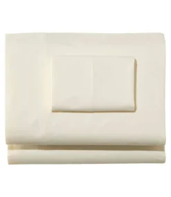Fashion L.L.Bean "Organic Cotton Percale Sheet Collection"