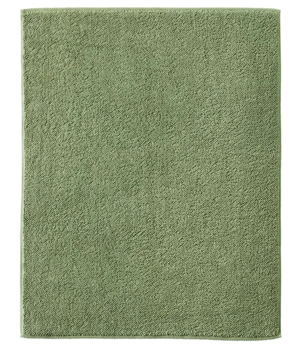 Hot L.L.Bean "Organic Textured Cotton Bath Mat"