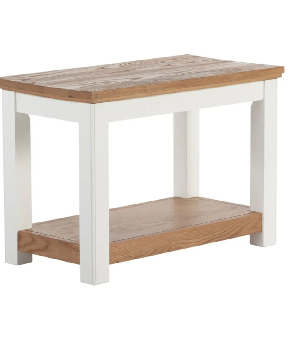 Online L.L.Bean "Painted Farmhouse Bench, Wood Top" Paperwhite