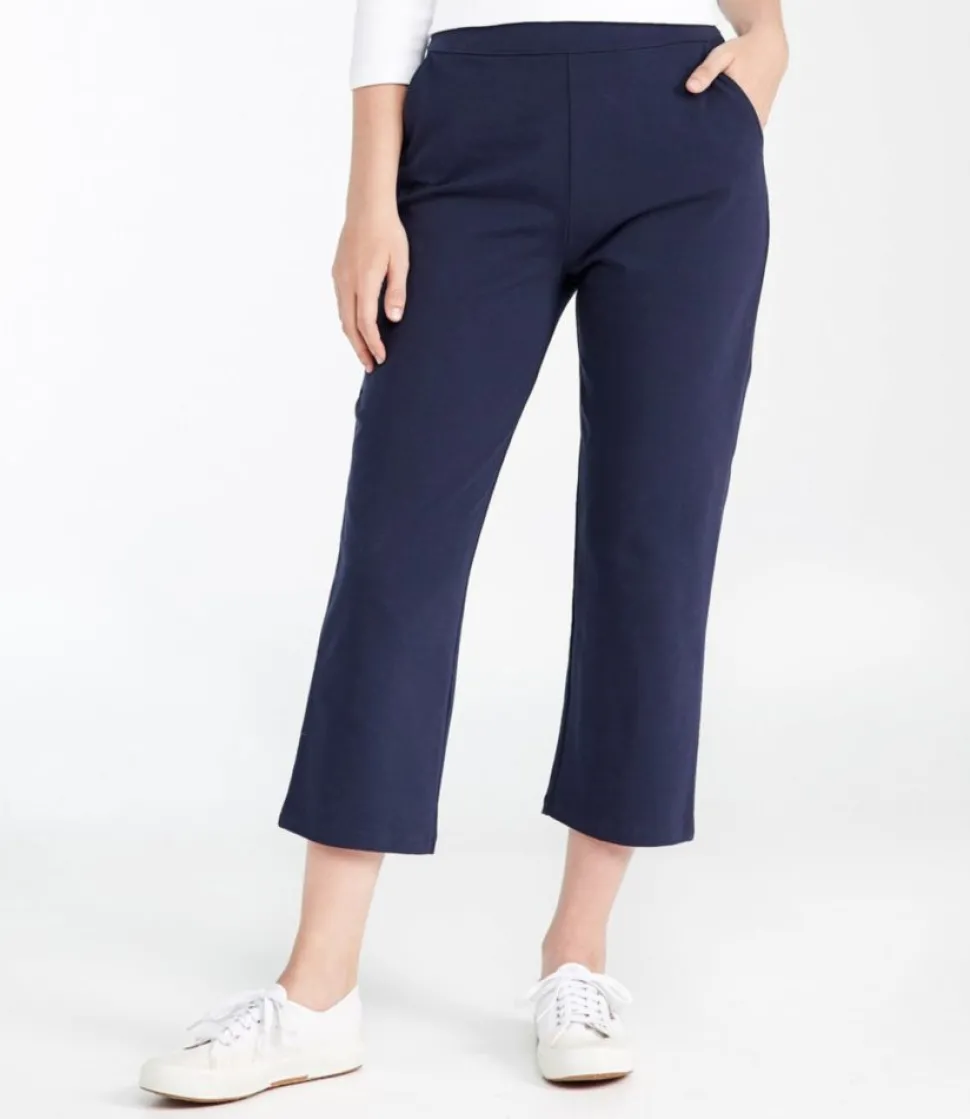 Cheap L.L.Bean "Perfect Fit Pants, Straight-Leg Crop"
