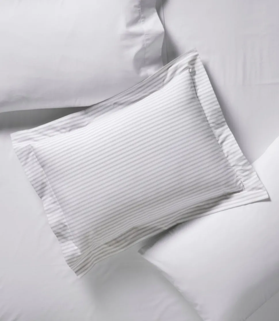 Outlet L.L.Bean "Premium Egyptian Percale Comforter Cover Collection, Stripe"