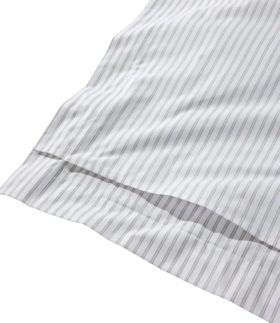 Outlet L.L.Bean "Premium Egyptian Percale Comforter Cover Collection, Stripe"