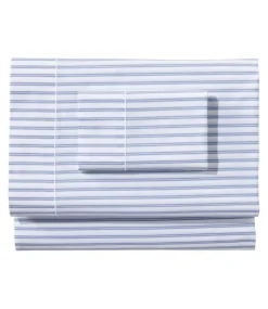 Cheap L.L.Bean "Premium Egyptian Percale Sheet Collection, Stripe"