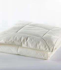 Discount L.L.Bean "PrimaLoft Down Alternative Comforter, Warm" Cream