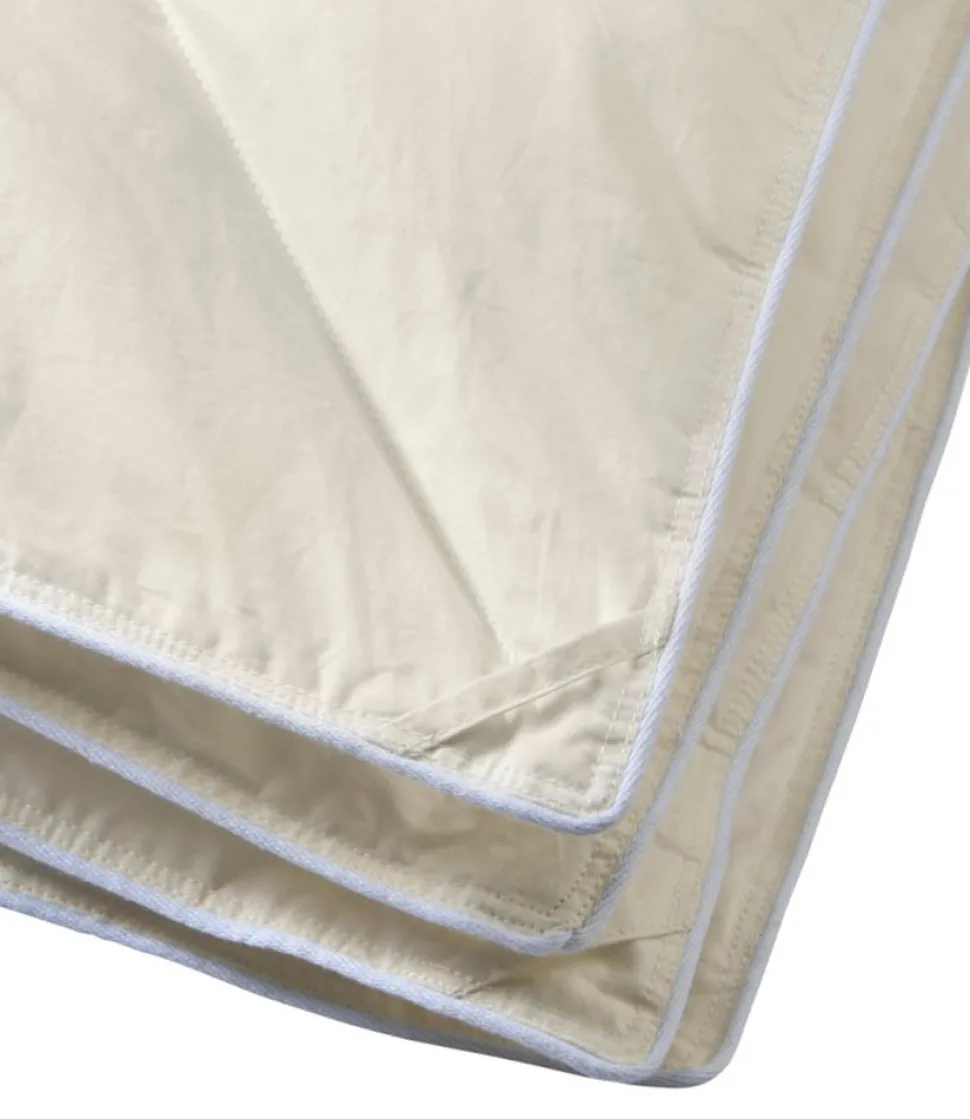 Discount L.L.Bean "PrimaLoft Down Alternative Comforter, Warm" Cream