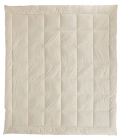 New L.L.Bean "PrimaLoft Down-Alternative Comforter, Warmer" Cream
