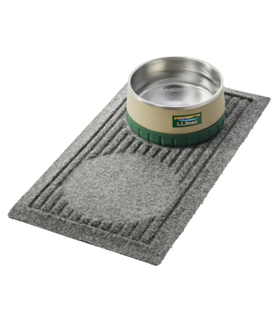 Flash Sale L.L.Bean "Recycled Waterhog Dog Mat, Placemat, Rectangular"