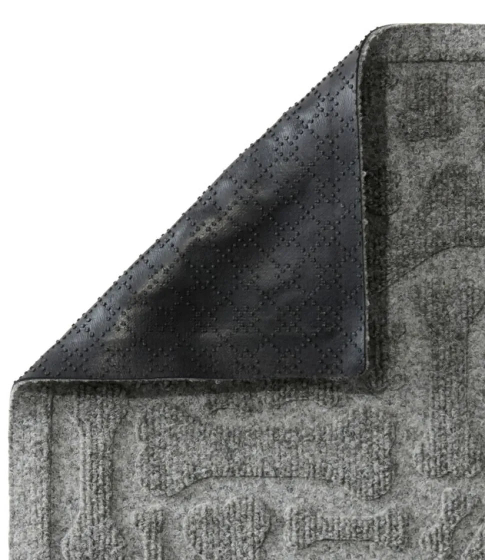 Fashion L.L.Bean "Recycled Waterhog Scattered Bones Mat"