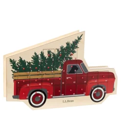 Discount L.L.Bean " Truck Advent Calendar" Red