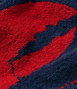 Fashion L.L.Bean "Seaside Beach Towel, Lobsters" BrightNavy