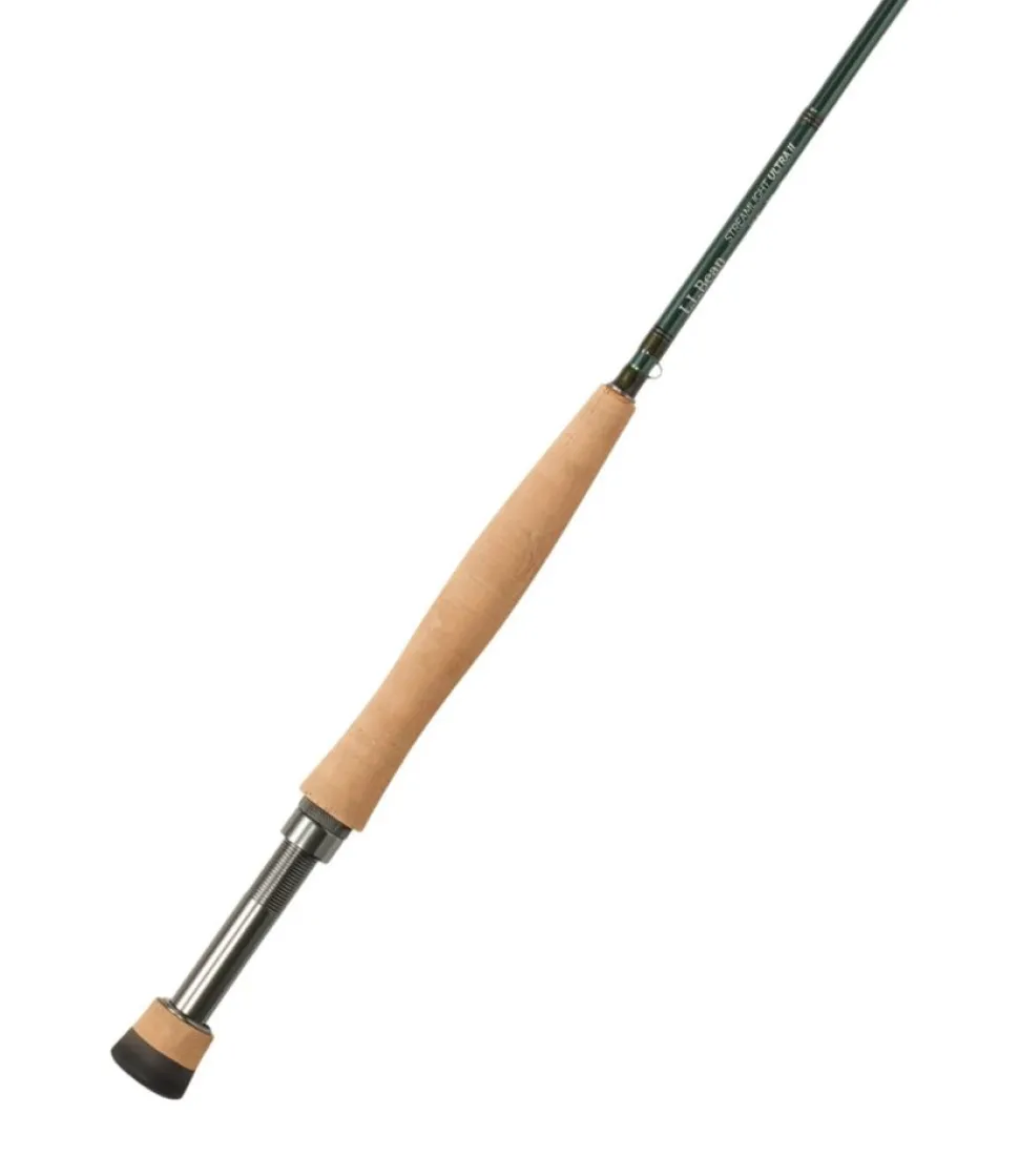 Sale L.L.Bean "Streamlight Ultra Euro Fly Rod, 10'6" 3 Weight" Green